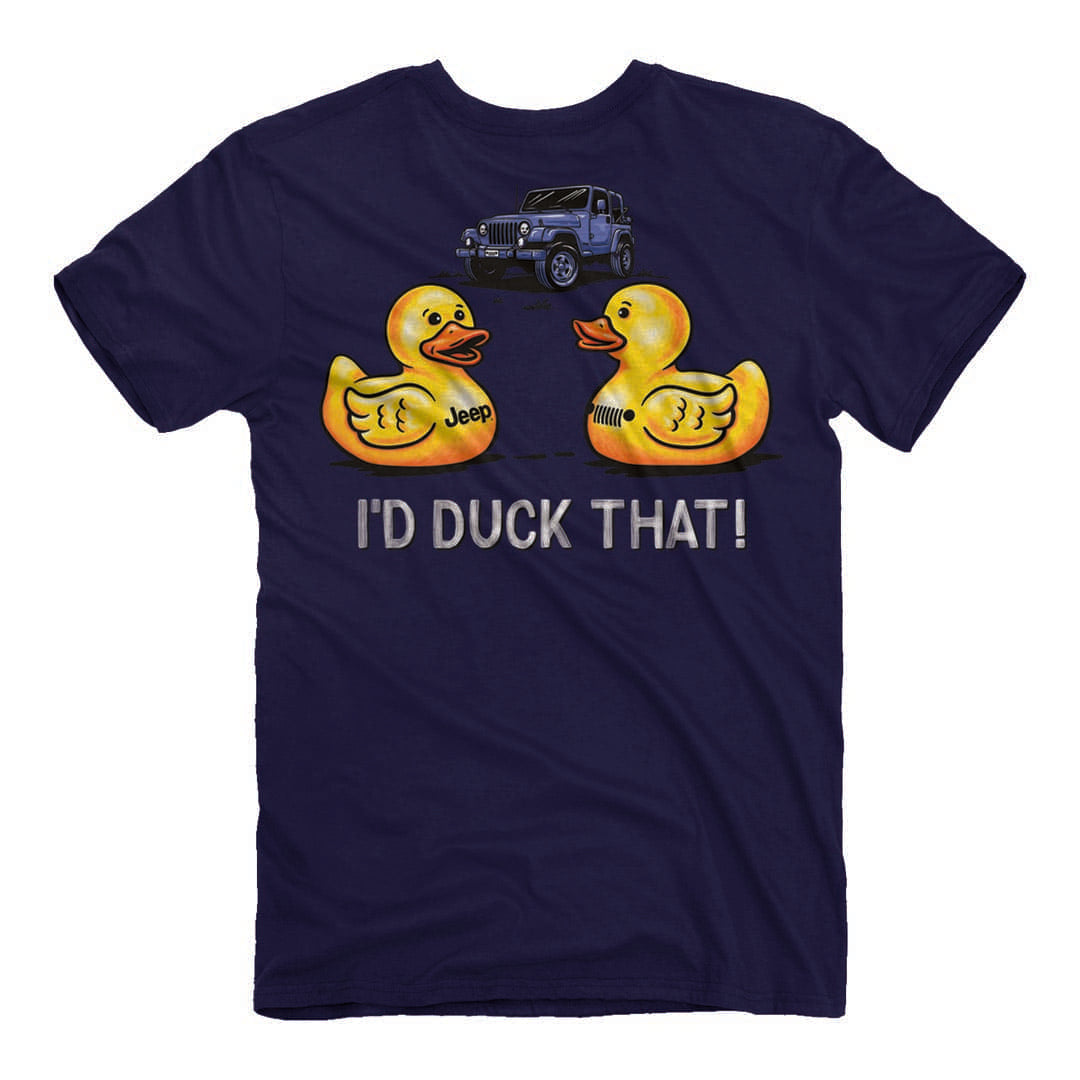 Back of the Jeep - Duck That T-Shirt