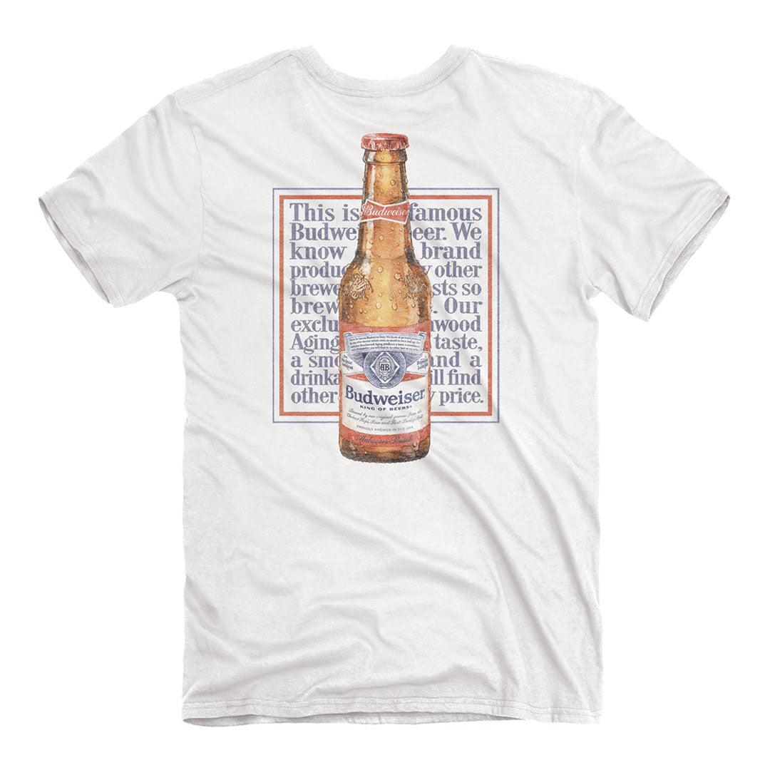 Back of the Budweiser - Famous Beer T-Shirt