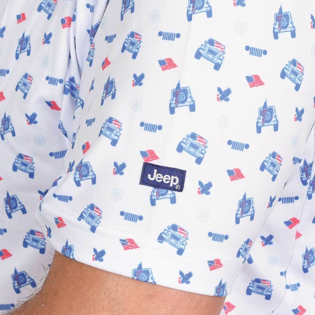 Sideview of the Jeep - USA Polo