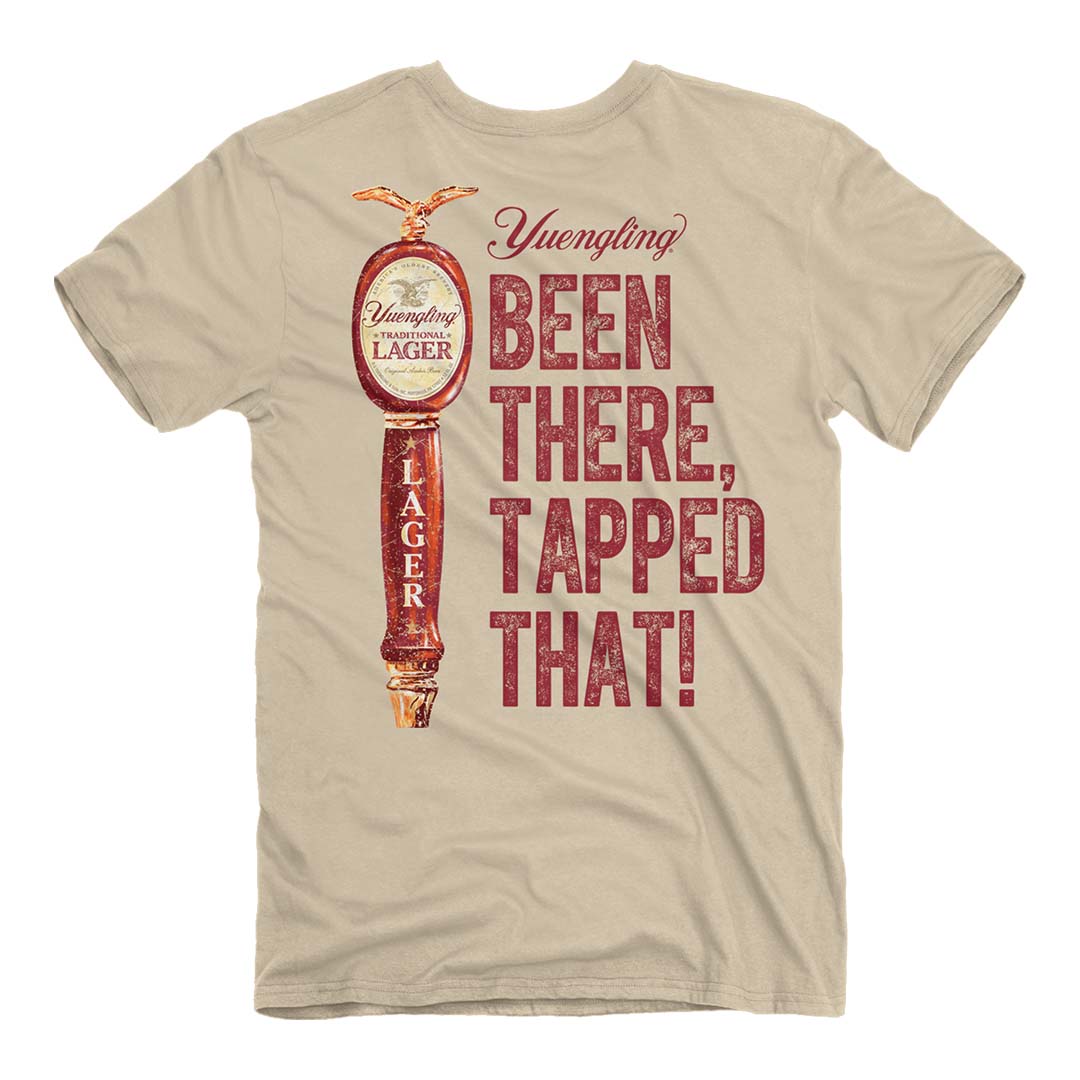 Back of the Yuengling - Tapped That T-Shirt