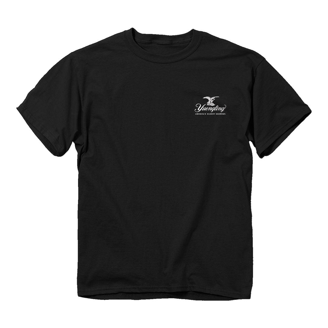 Front of the Yuengling - Neon Logo T-Shirt