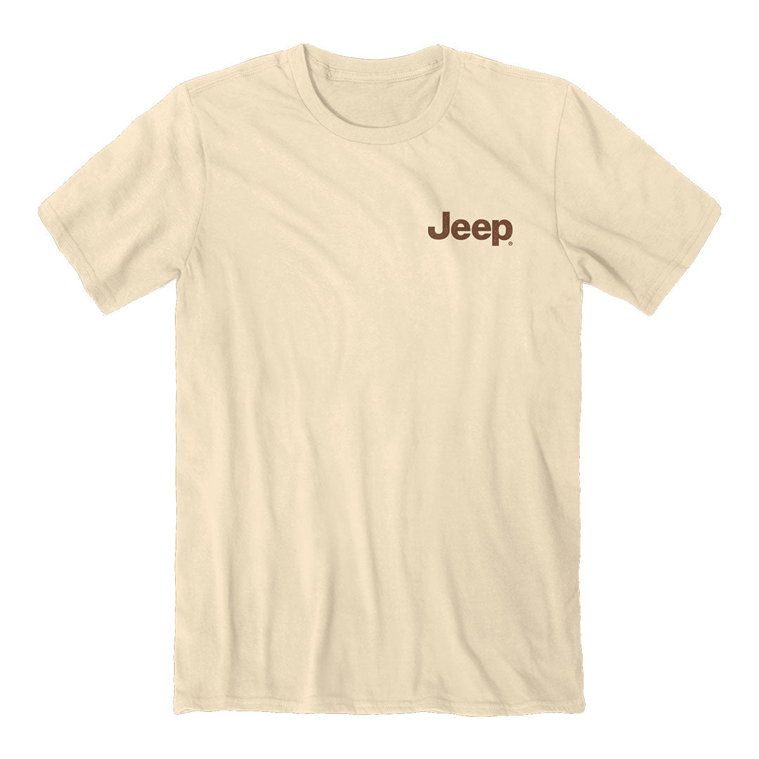Front of the Jeep Authentic Legend T-Shirt