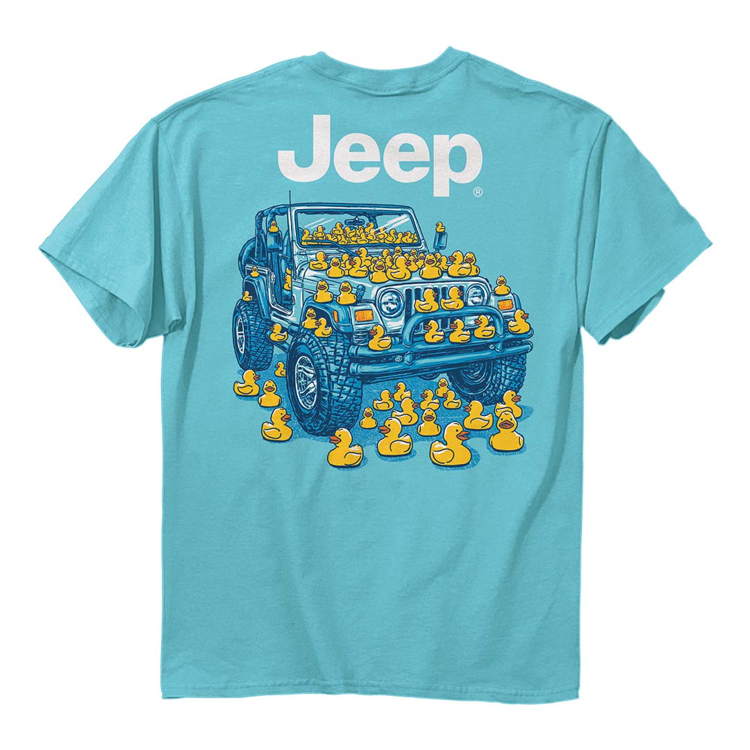 Back of the Jeep Duck Overload T-Shirt