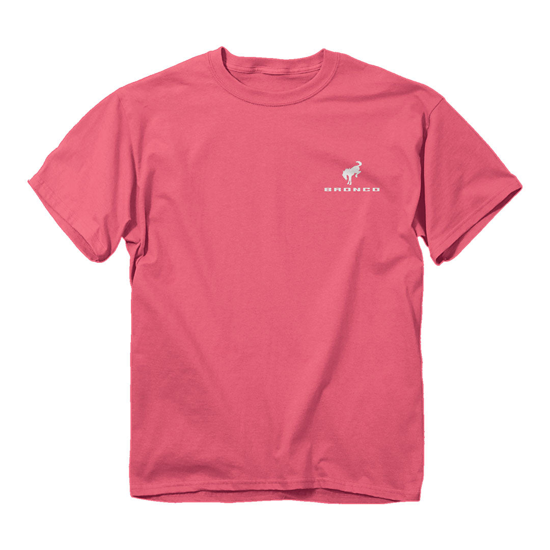 Front of the Ford Bronco - Horse Dog T-Shirt