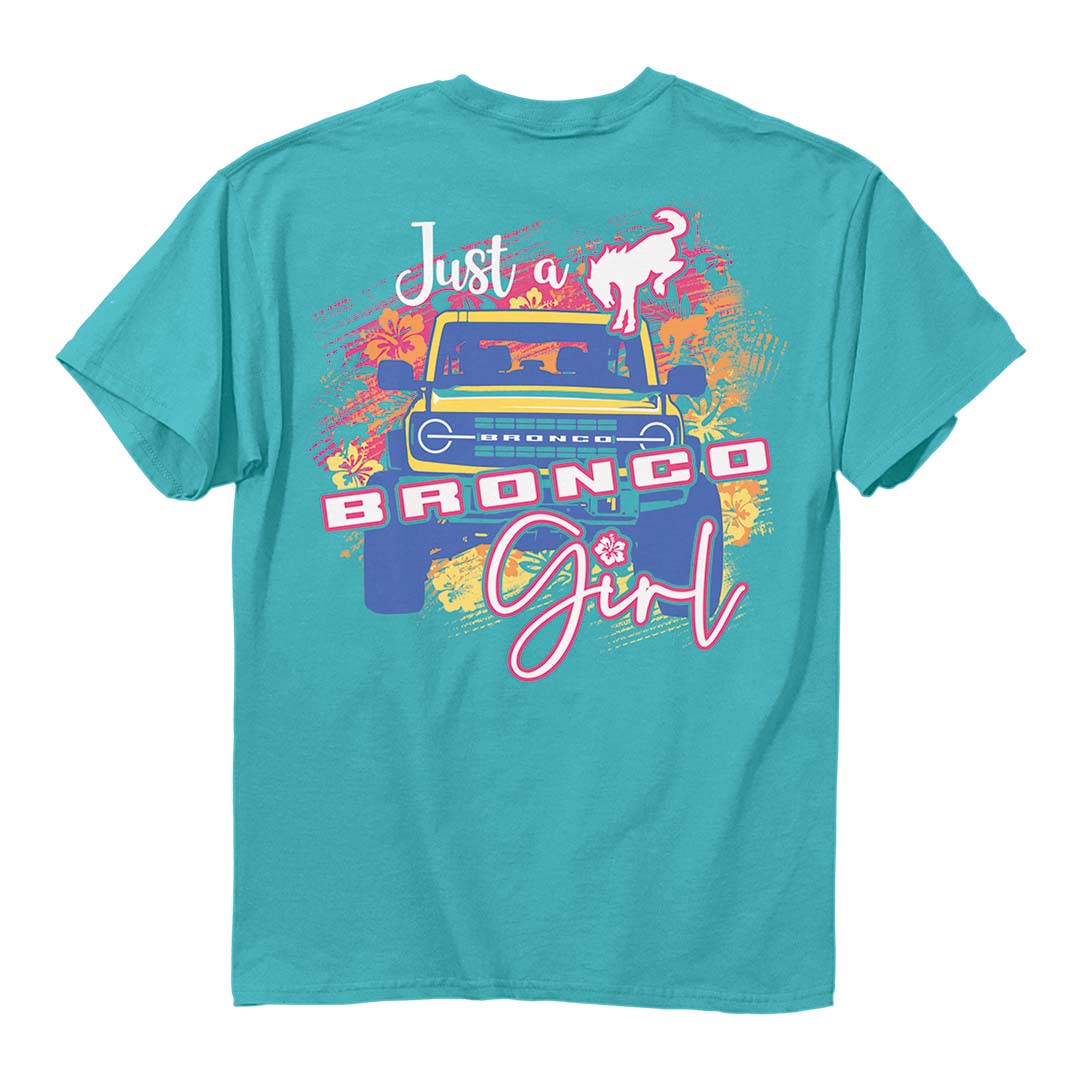 Back of the Ford Bronco - Girl T-Shirt