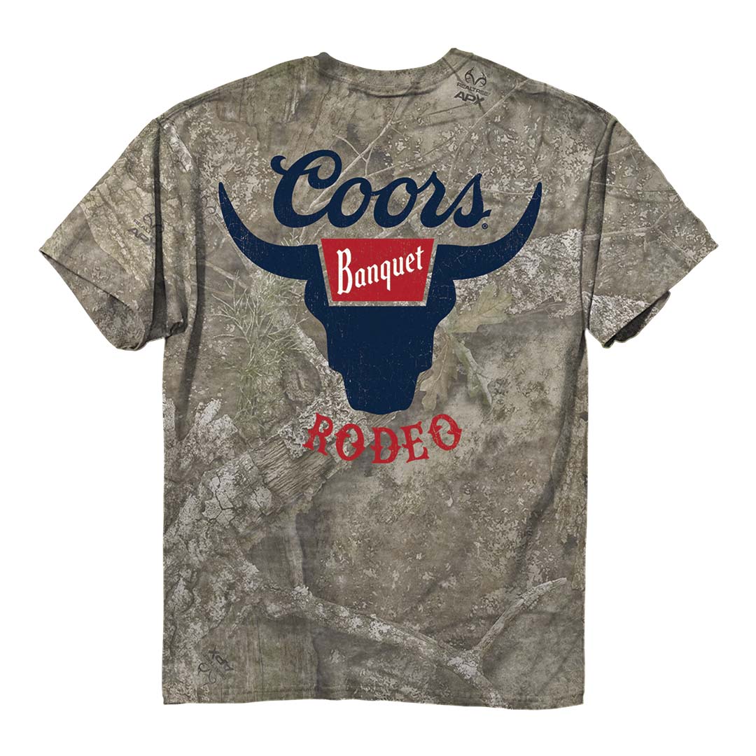 Back of the Coors - Camo Rodeo T-Shirt