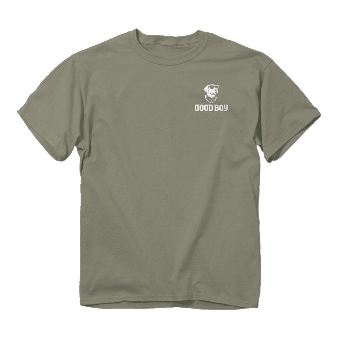 Front of the Good Boy - Dog Will Hunt T-Shirt