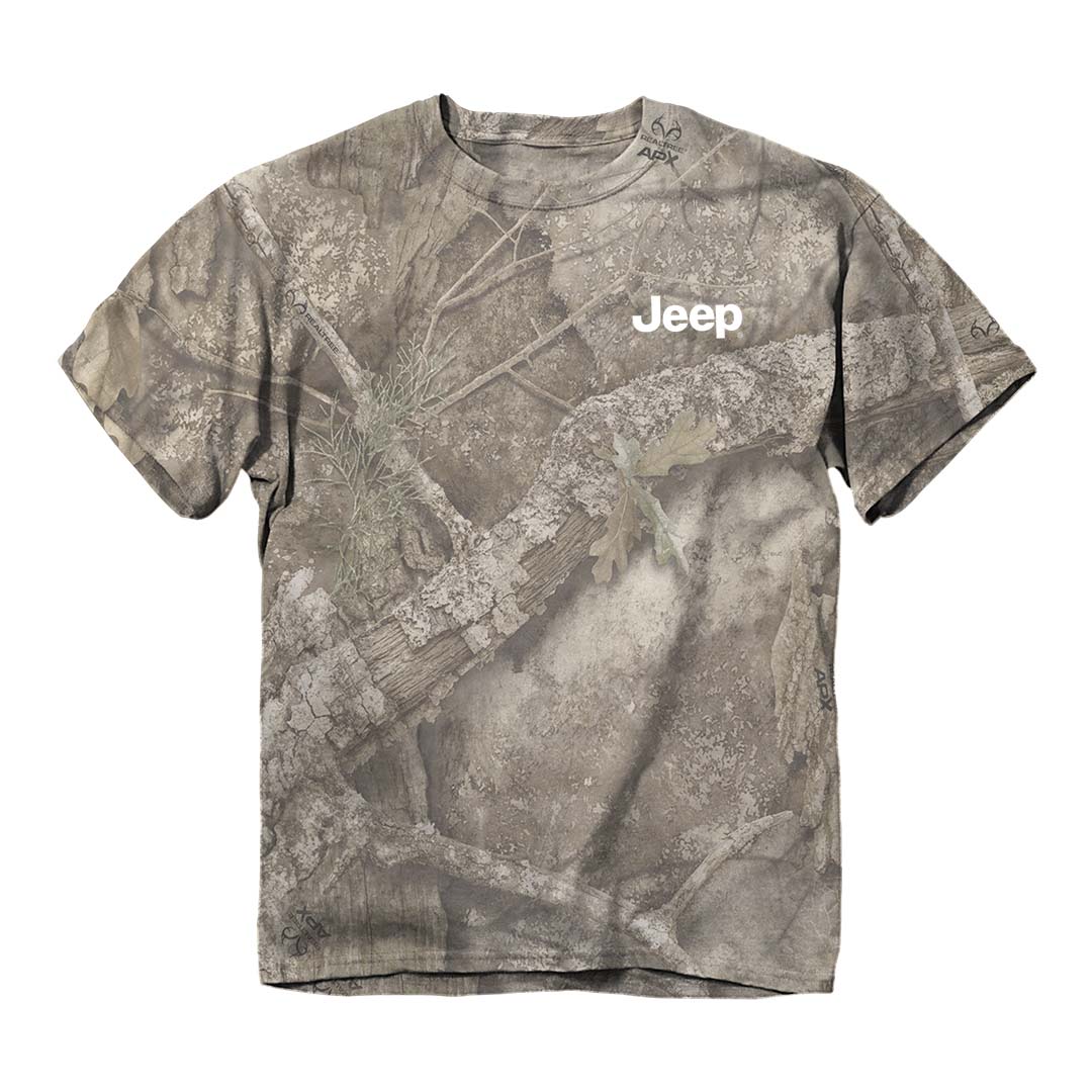Front of the Jeep - Camo Freedom T-Shirt