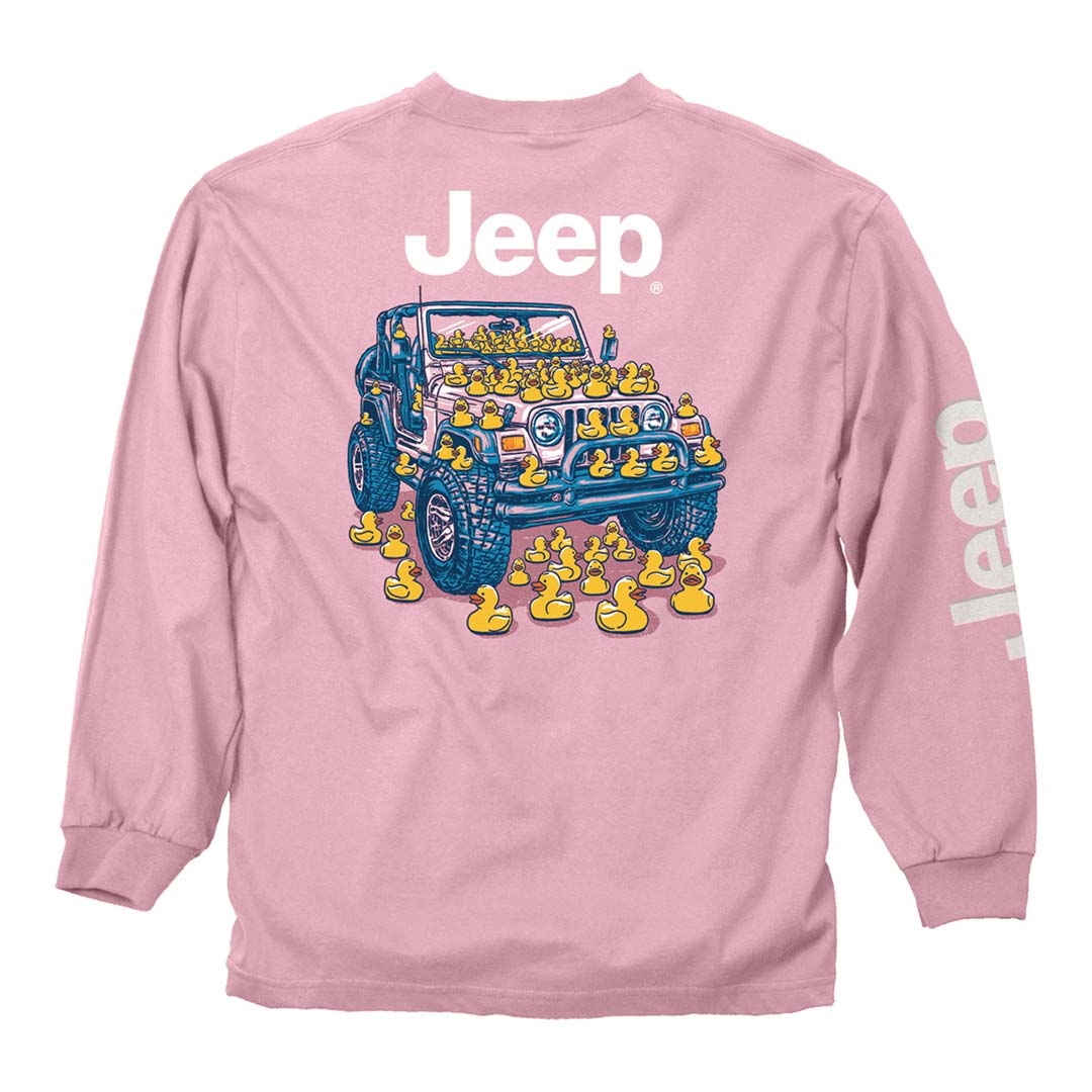 Back of the Jeep - Duck Overload Long Sleeve Shirt