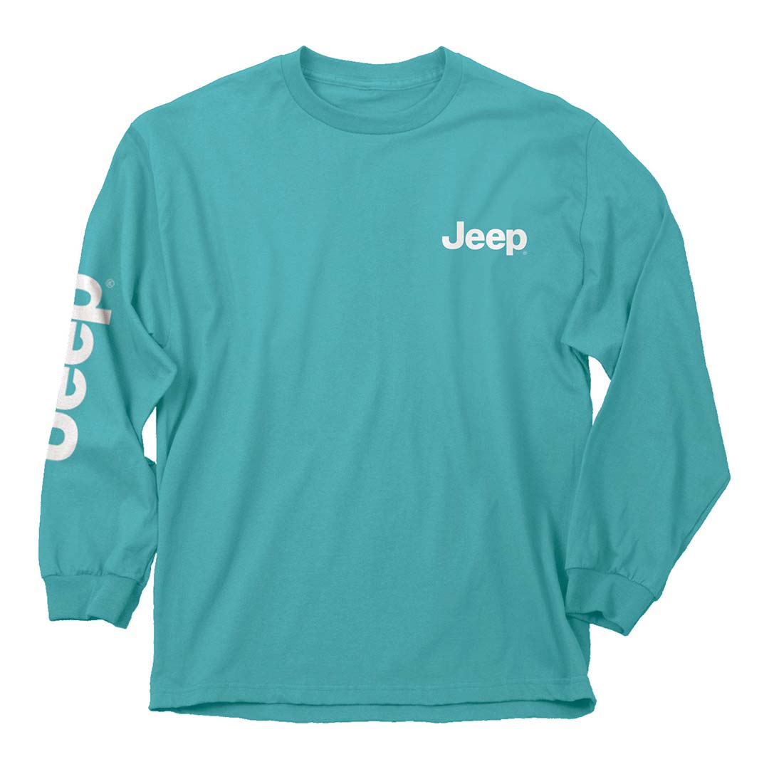 Front of the Jeep - Just A Jeep Girl Long Sleeve Shirt