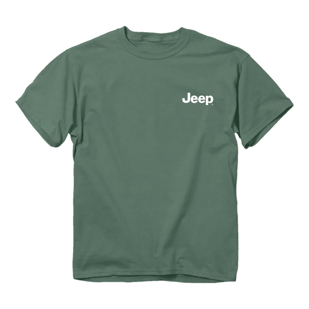 Front of the Jeep - Sasquatch Wave T-Shirt