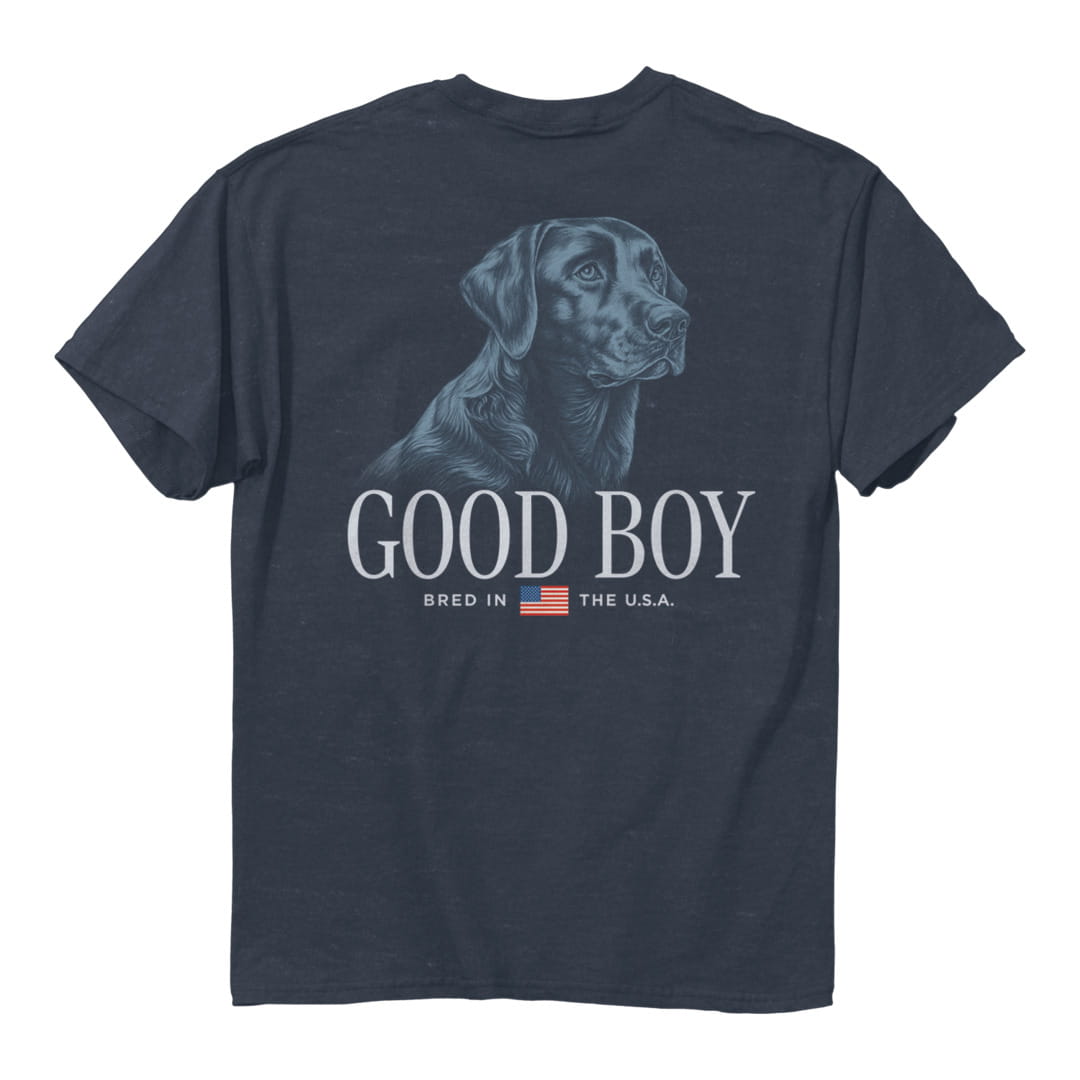 Back of the Good Boy - USA Bred T-Shirt