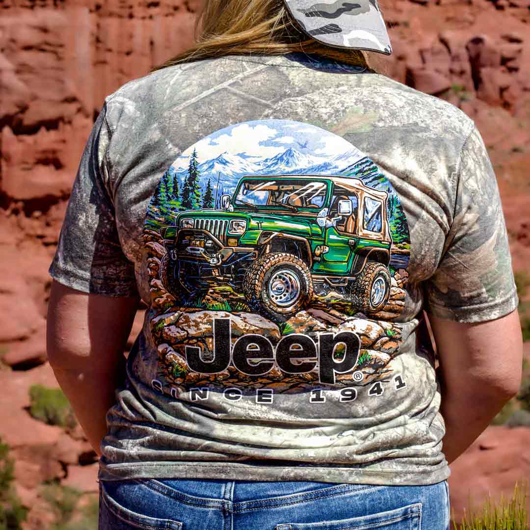 Jeep Wrangler Mountain Lifestyle Shot