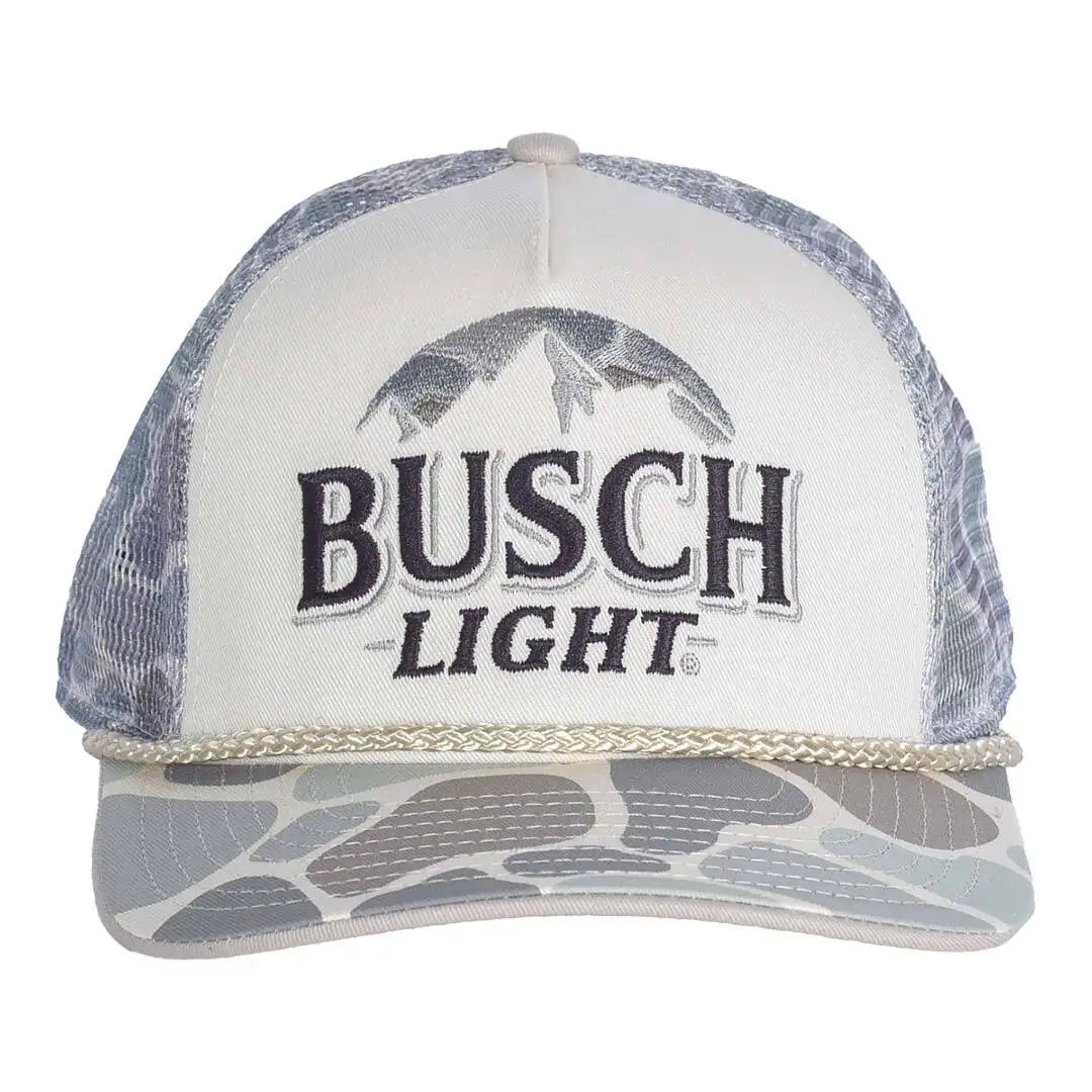 Front of the Busch Light - Camo Logo Hat