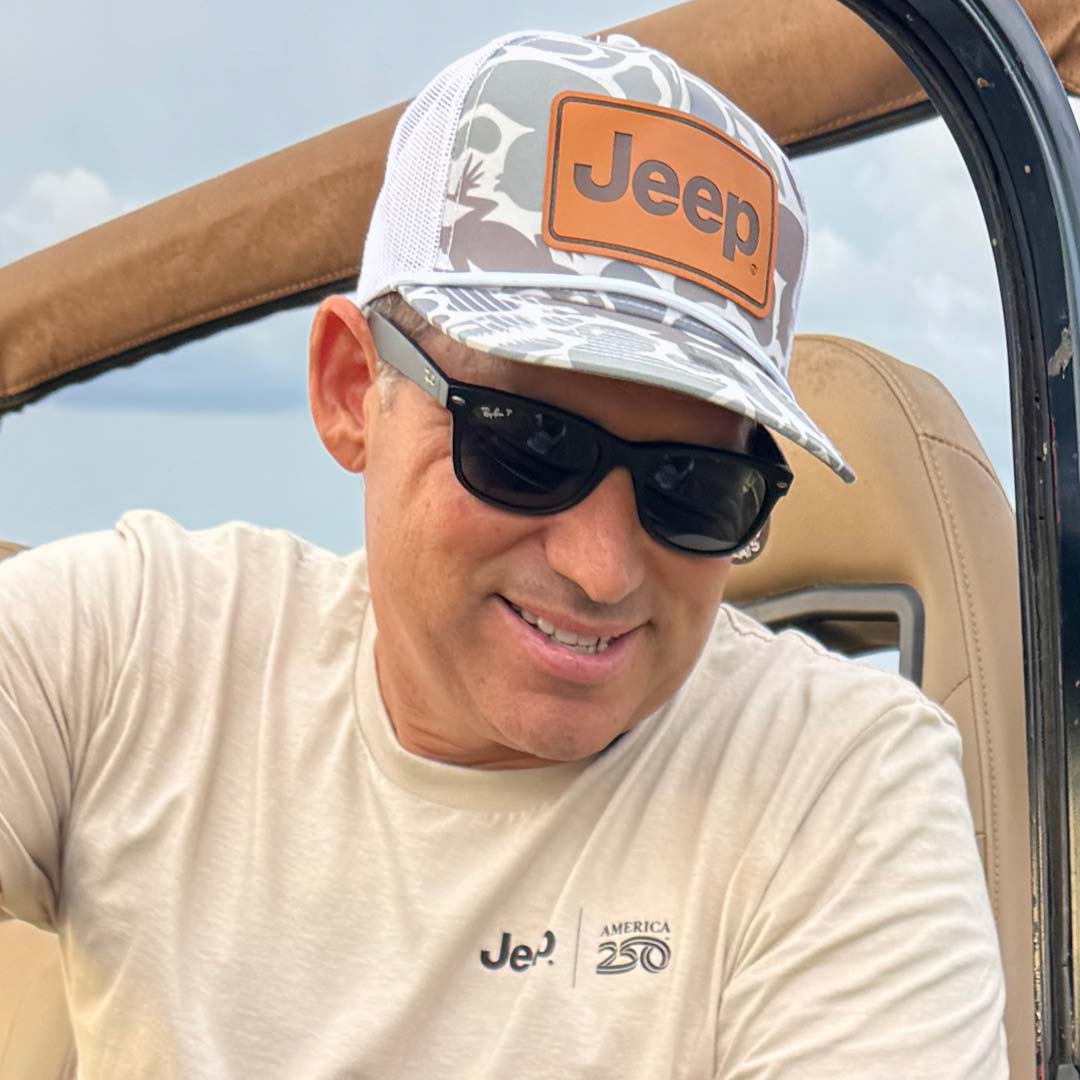 Jeep Easter Egg Camo Hat Lifestyle Shot
