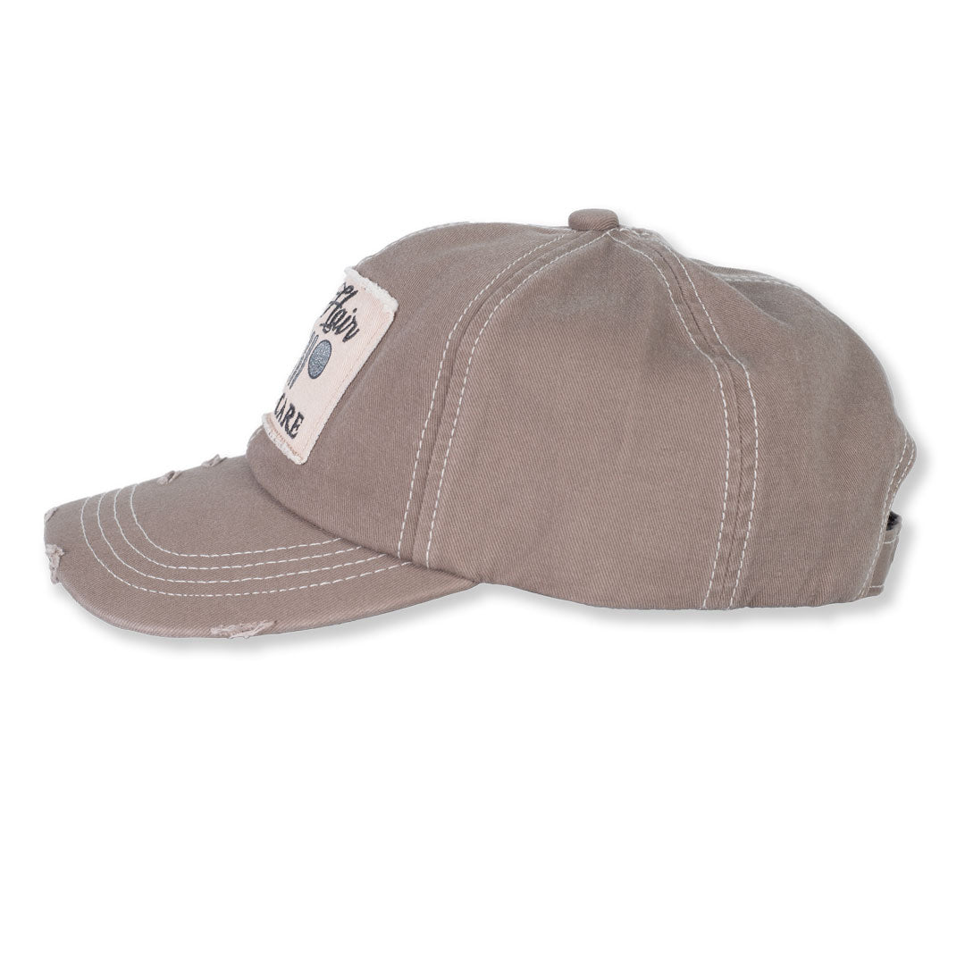 right side of jeep hair dont care hat