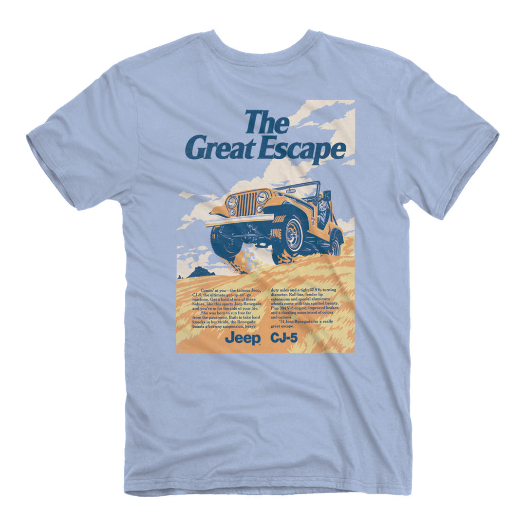 Back of Jeep Great Escape T-Shirt