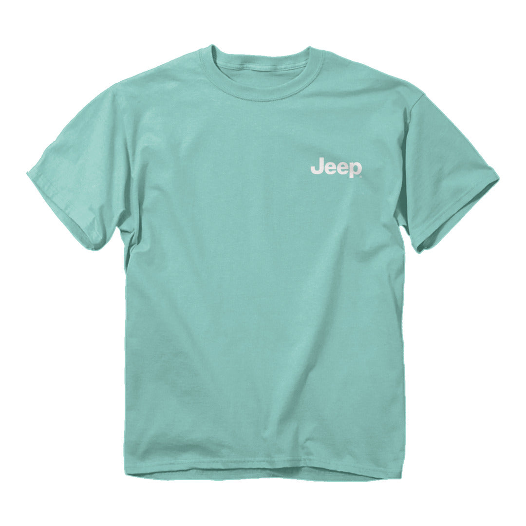Front of Jeep Duck Adventure T-Shirt