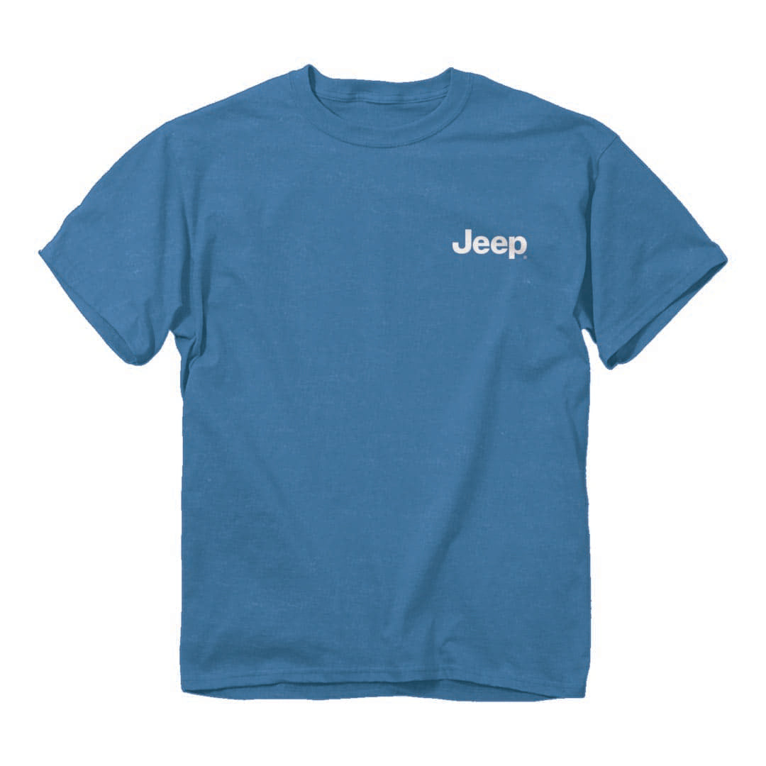 Front of the Jeep - Beach USA T-Shirt