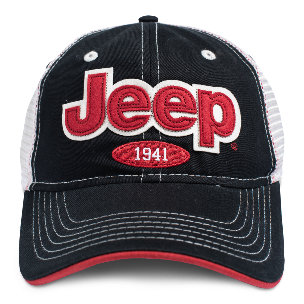 Jeep 1941 felt applique hat