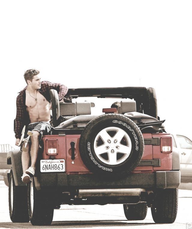 Hottest Male Celebrities & Their Jeeps