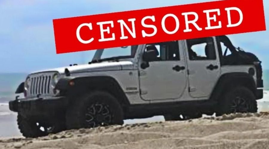 Jeep go topless weekend Jeep riding on the beach