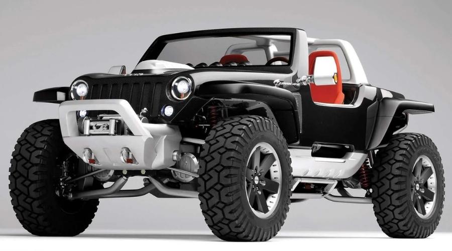 Expensive designed jeep