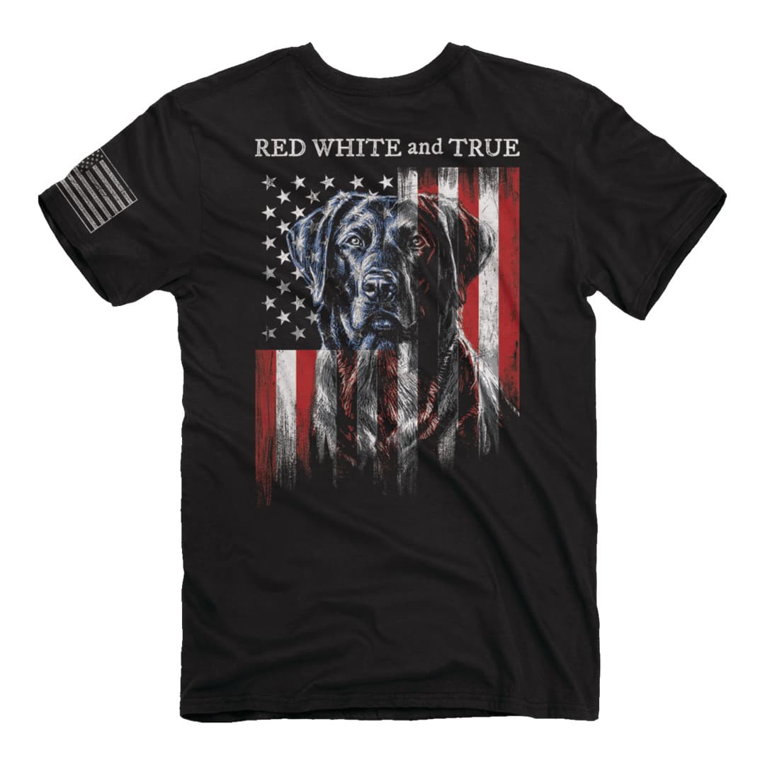 Back of the Buck Wear - Red, White, & True T-Shirt