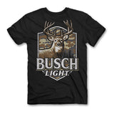 Back Side of the Busch Light Buck Camo Tee