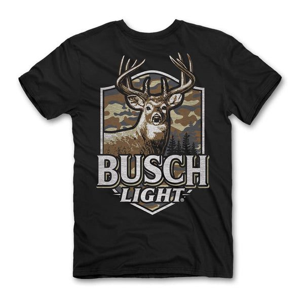 Back Side of the Busch Light Buck Camo Tee