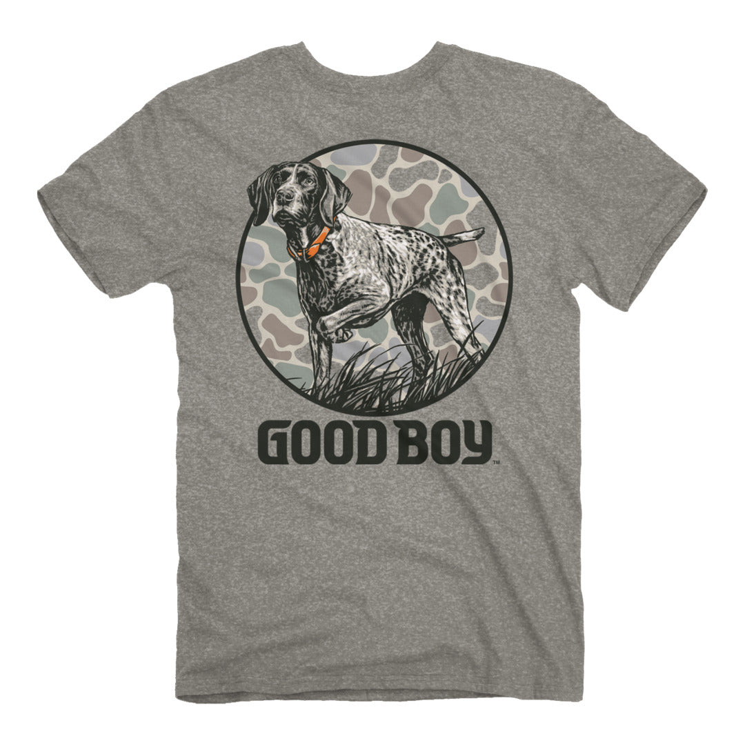 Good Boy - Camo Pointer T-Shirt