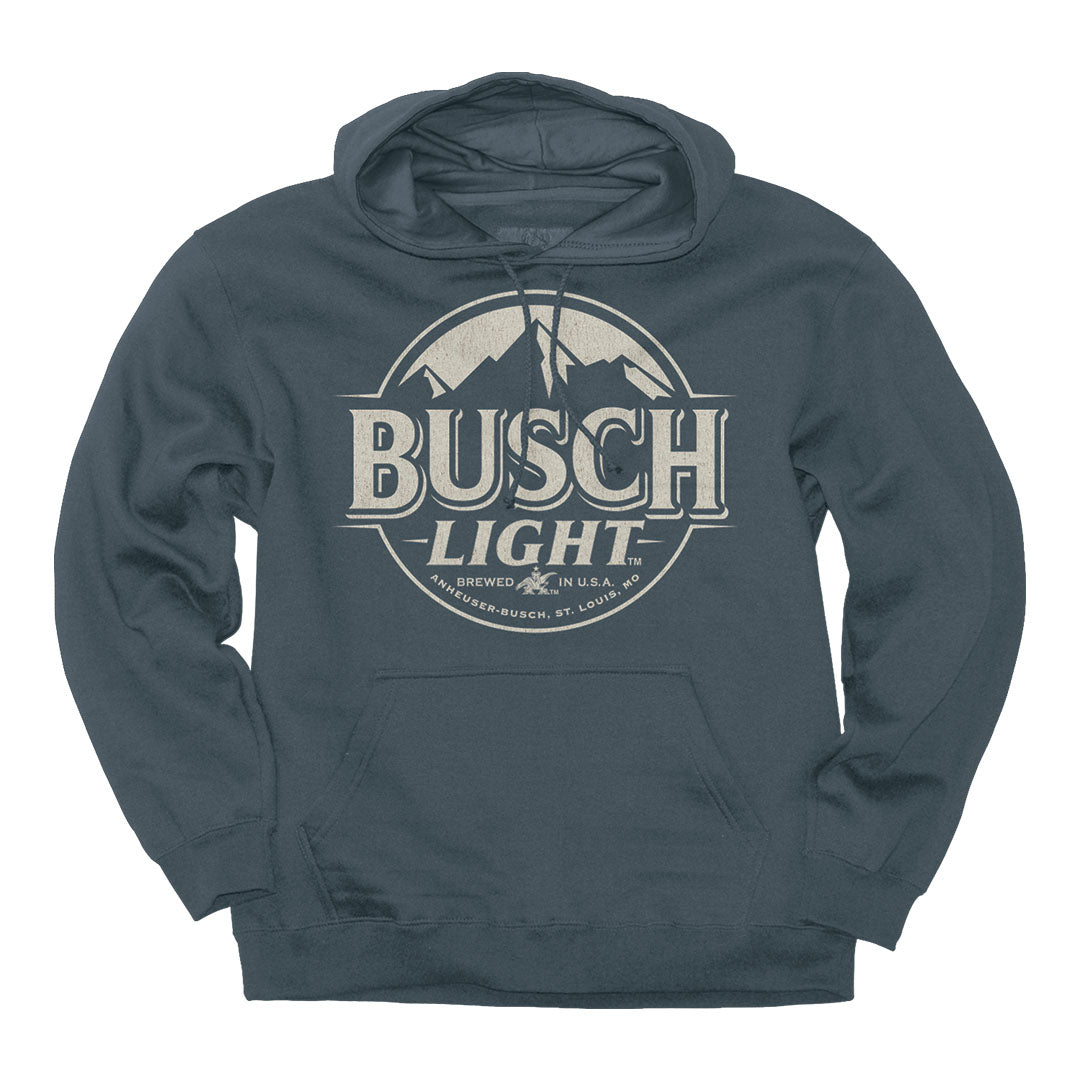 Front of the Busch Light - Big Vintage Logo Hoodie