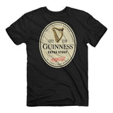 Back of the guinness extra stout label tee