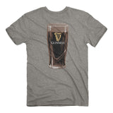 Back of the guinness pint glass tee