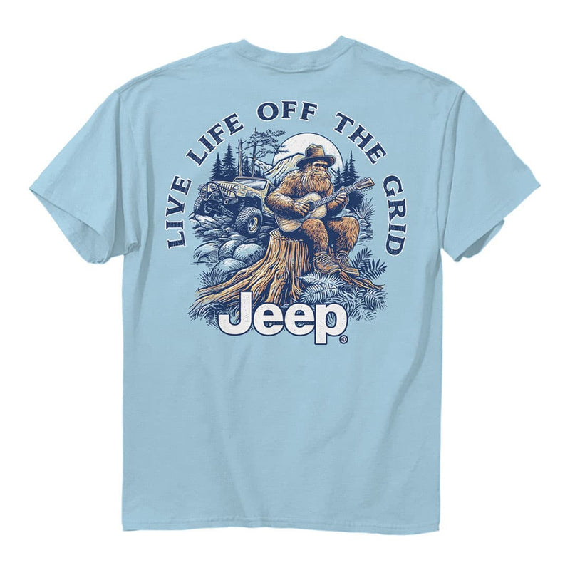 Back of the jeep sasquatch off grid tee