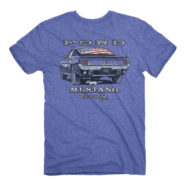 Back of the ford mustang country tee