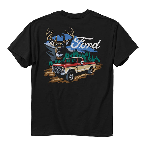 Back of the Ford Bucks and trucks tee