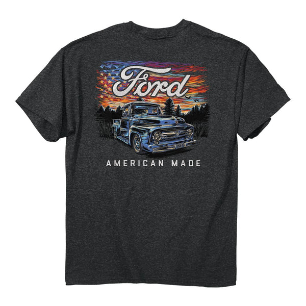 Back of the Ford american made truck tee