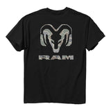 Back of the ram camo logo tee