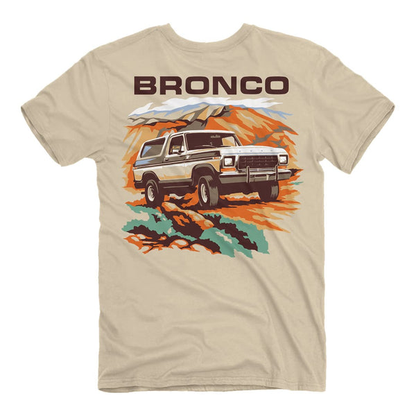 Back of the ford bronco high desert tee