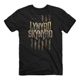 Back of the Lynyrd Skynyrd Camo Flag Tee.