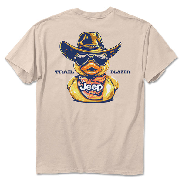 jedco jeep duck trail blazer t-shirt back