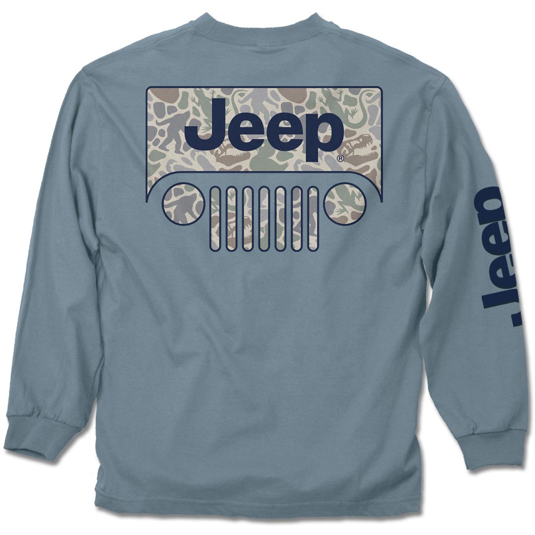 jedco jeep long sleeve camo easter egg design