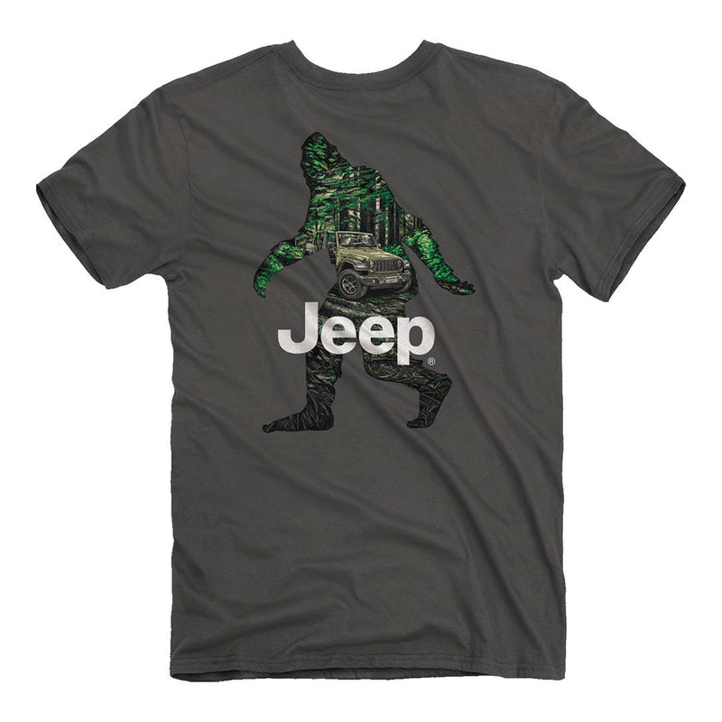 jedco jeep sasquatch t-shirt