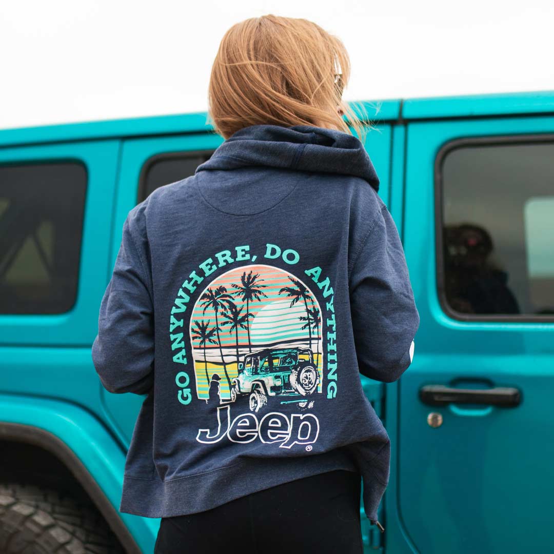 Jeep - Sunset Beach Zip Hoodie
