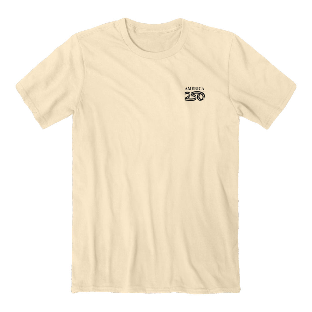 Front of the America 250 - Wild Horses T-Shirt
