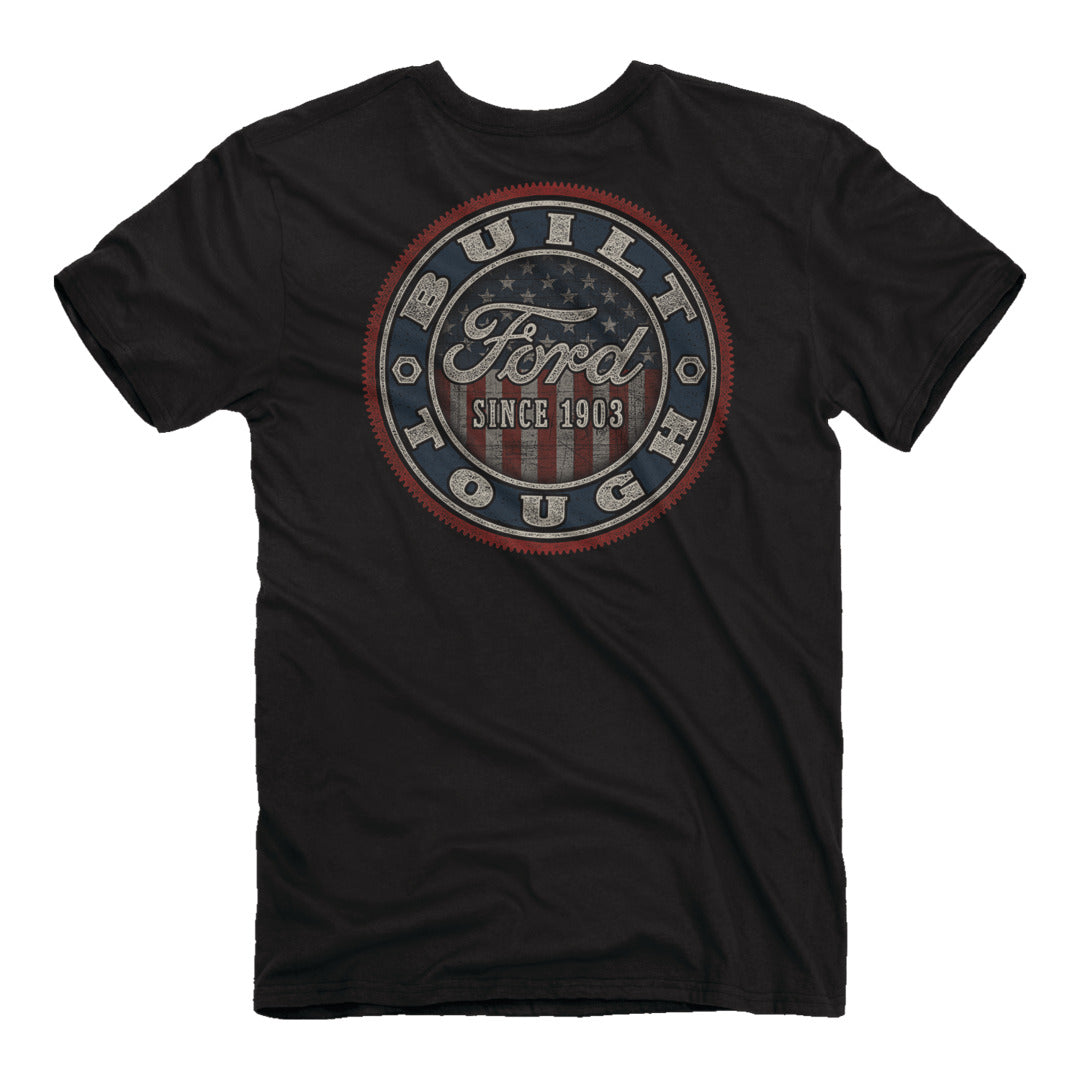 Back of Ford Built Tough T-Shirt
