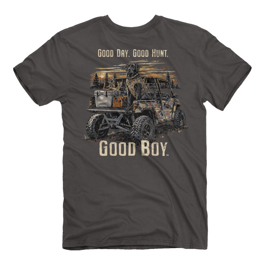 Back of Good Boy Good Hunt T-Shirt