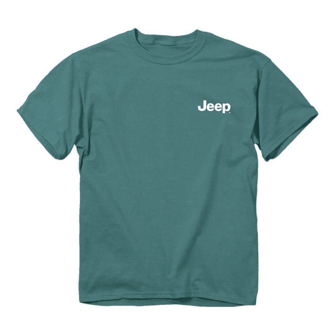 Front of the Jeep - Ducks and Dogs T-Shirt