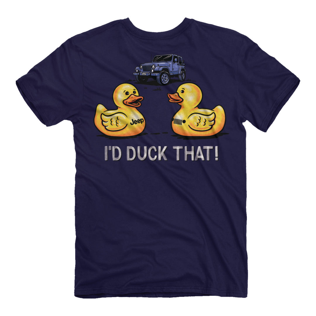 Back of Jeep Duck That T-Shirt